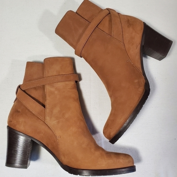 L.K Bennett Nubuck Suede Booties Size EU 38.5 - Picture 12 of 17